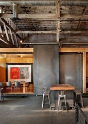 Brilho das cores e simplicidade do Interior: Design no estilo do Loft (170+ fotos)