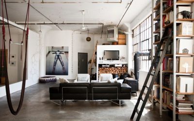 Brilho das cores e simplicidade do Interior: Design no estilo do Loft (170+ fotos)