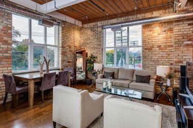 Brilho das cores e simplicidade do Interior: Design no estilo do Loft (170+ fotos)