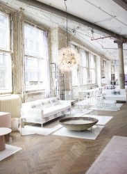 Brilho das cores e simplicidade do Interior: Design no estilo do Loft (170+ fotos)