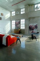 Brilho das cores e simplicidade do Interior: Design no estilo do Loft (170+ fotos)
