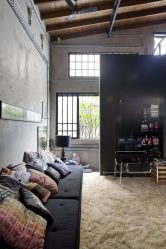 Brilho das cores e simplicidade do Interior: Design no estilo do Loft (170+ fotos)