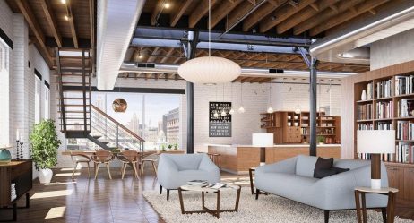 Brilho das cores e simplicidade do Interior: Design no estilo do Loft (170+ fotos)