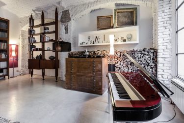 Brilho das cores e simplicidade do Interior: Design no estilo do Loft (170+ fotos)