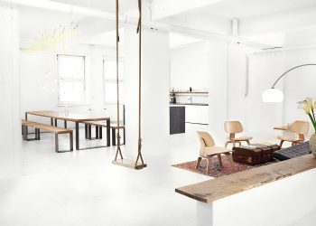 Brilho das cores e simplicidade do Interior: Design no estilo do Loft (170+ fotos)