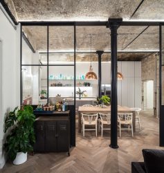 Brilho das cores e simplicidade do Interior: Design no estilo do Loft (170+ fotos)