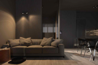 235 + Design Fotos em cores escuras: Dark or Cozy? Excepcionalmente elegante e moderno interior (quarto, sala, cozinha, banheiro)