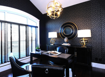 235 + Design Fotos em cores escuras: Dark or Cozy? Excepcionalmente elegante e moderno interior (quarto, sala, cozinha, banheiro)