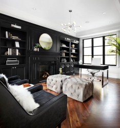 235 + Design Fotos em cores escuras: Dark or Cozy? Excepcionalmente elegante e moderno interior (quarto, sala, cozinha, banheiro)