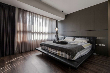 235 + Design Fotos em cores escuras: Dark or Cozy? Excepcionalmente elegante e moderno interior (quarto, sala, cozinha, banheiro)