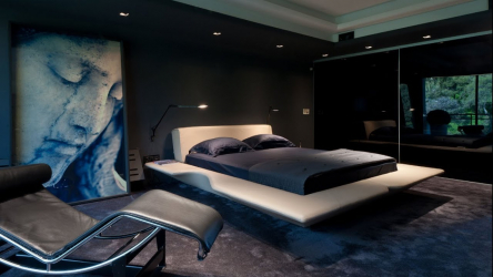 235 + Design Fotos em cores escuras: Dark or Cozy? Excepcionalmente elegante e moderno interior (quarto, sala, cozinha, banheiro)