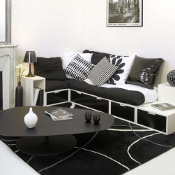 235 + Design Fotos em cores escuras: Dark or Cozy? Excepcionalmente elegante e moderno interior (quarto, sala, cozinha, banheiro)
