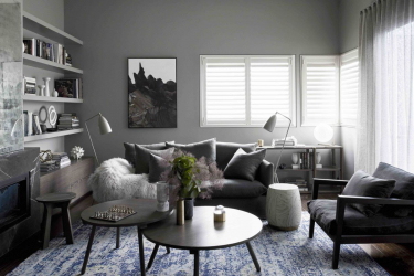 235 + Design Fotos em cores escuras: Dark or Cozy? Excepcionalmente elegante e moderno interior (quarto, sala, cozinha, banheiro)