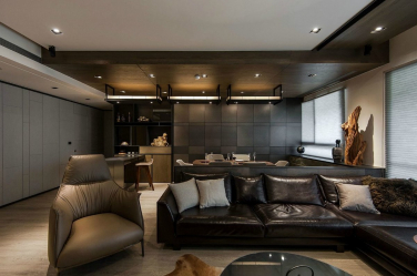 235 + Design Fotos em cores escuras: Dark or Cozy? Excepcionalmente elegante e moderno interior (quarto, sala, cozinha, banheiro)