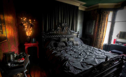 235 + Design Fotos em cores escuras: Dark or Cozy? Excepcionalmente elegante e moderno interior (quarto, sala, cozinha, banheiro)