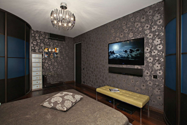 235 + Design Fotos em cores escuras: Dark or Cozy? Excepcionalmente elegante e moderno interior (quarto, sala, cozinha, banheiro)