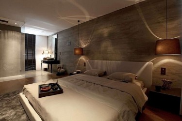 235 + Design Fotos em cores escuras: Dark or Cozy? Excepcionalmente elegante e moderno interior (quarto, sala, cozinha, banheiro)