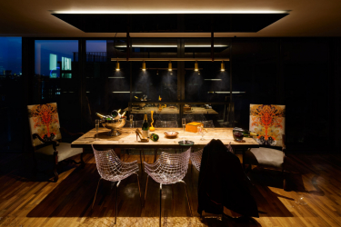 235 + Design Fotos em cores escuras: Dark or Cozy? Excepcionalmente elegante e moderno interior (quarto, sala, cozinha, banheiro)