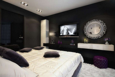 235 + Design Fotos em cores escuras: Dark or Cozy? Excepcionalmente elegante e moderno interior (quarto, sala, cozinha, banheiro)