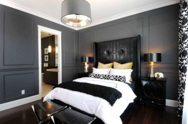235 + Design Fotos em cores escuras: Dark or Cozy? Excepcionalmente elegante e moderno interior (quarto, sala, cozinha, banheiro)