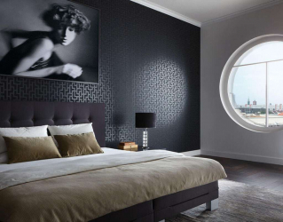 235 + Design Fotos em cores escuras: Dark or Cozy? Excepcionalmente elegante e moderno interior (quarto, sala, cozinha, banheiro)