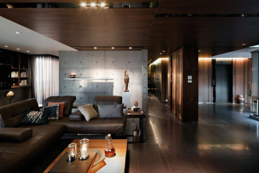 235 + Design Fotos em cores escuras: Dark or Cozy? Excepcionalmente elegante e moderno interior (quarto, sala, cozinha, banheiro)