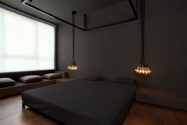 235 + Design Fotos em cores escuras: Dark or Cozy? Excepcionalmente elegante e moderno interior (quarto, sala, cozinha, banheiro)