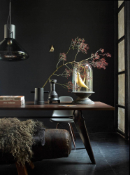 235 + Design Fotos em cores escuras: Dark or Cozy? Excepcionalmente elegante e moderno interior (quarto, sala, cozinha, banheiro)
