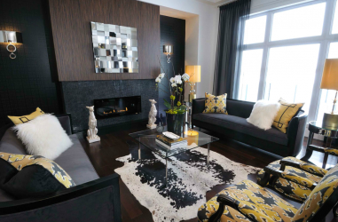 235 + Design Fotos em cores escuras: Dark or Cozy? Excepcionalmente elegante e moderno interior (quarto, sala, cozinha, banheiro)