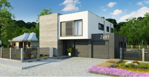 Projetos de casas com telhado plano são tecnologias simples de construção (de um andar, de dois andares, de madeira, pequenas). Tendências modernas de alta tecnologia e minimalismo (mais de 175 fotos)