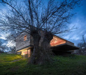 Projetos de casas com telhado plano são tecnologias simples de construção (de um andar, de dois andares, de madeira, pequenas). Tendências modernas de alta tecnologia e minimalismo (mais de 175 fotos)