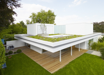 Projetos de casas com telhado plano são tecnologias simples de construção (de um andar, de dois andares, de madeira, pequenas). Tendências modernas de alta tecnologia e minimalismo (mais de 175 fotos)