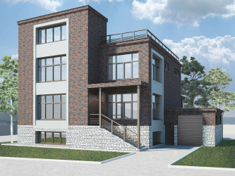 Projetos de casas com telhado plano são tecnologias simples de construção (de um andar, de dois andares, de madeira, pequenas). Tendências modernas de alta tecnologia e minimalismo (mais de 175 fotos)