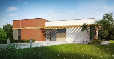 Projetos de casas com telhado plano são tecnologias simples de construção (de um andar, de dois andares, de madeira, pequenas). Tendências modernas de alta tecnologia e minimalismo (mais de 175 fotos)