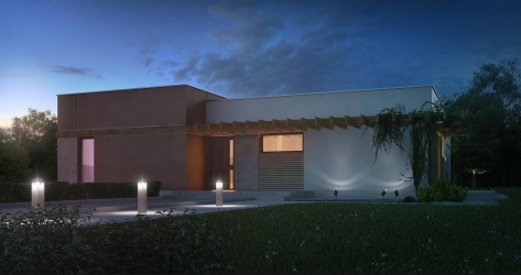 Projetos de casas com telhado plano são tecnologias simples de construção (de um andar, de dois andares, de madeira, pequenas). Tendências modernas de alta tecnologia e minimalismo (mais de 175 fotos)