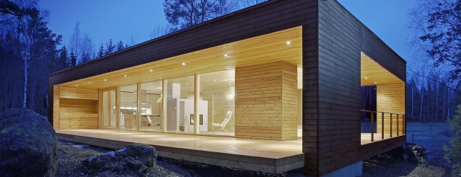 Projetos de casas com telhado plano são tecnologias simples de construção (de um andar, de dois andares, de madeira, pequenas). Tendências modernas de alta tecnologia e minimalismo (mais de 175 fotos)