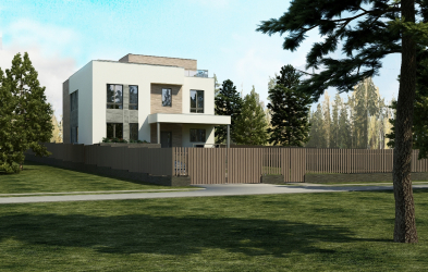 Projetos de casas com telhado plano são tecnologias simples de construção (de um andar, de dois andares, de madeira, pequenas). Tendências modernas de alta tecnologia e minimalismo (mais de 175 fotos)