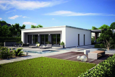 Projetos de casas com telhado plano são tecnologias simples de construção (de um andar, de dois andares, de madeira, pequenas). Tendências modernas de alta tecnologia e minimalismo (mais de 175 fotos)