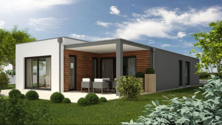 Projetos de casas com telhado plano são tecnologias simples de construção (de um andar, de dois andares, de madeira, pequenas). Tendências modernas de alta tecnologia e minimalismo (mais de 175 fotos)