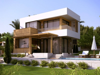Projetos de casas com telhado plano são tecnologias simples de construção (de um andar, de dois andares, de madeira, pequenas). Tendências modernas de alta tecnologia e minimalismo (mais de 175 fotos)