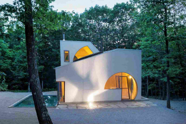 Casa na floresta: qual estilo é melhor escolher? 230+ (fotos) de solidão e conforto. E o que você vai gostar?