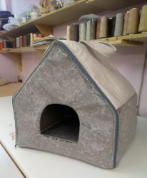 Como fazer uma casa para um gato com suas próprias mãos passo a passo? 150+ (foto) de madeira, papelão, caixas, com um raspador