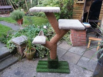 Como fazer uma casa para um gato com suas próprias mãos passo a passo? 150+ (foto) de madeira, papelão, caixas, com um raspador