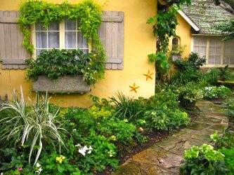 Pátio de design paisagístico moderno de uma casa privada (mais de 160 fotos). Como lindamente organizar e decorar suas próprias mãos