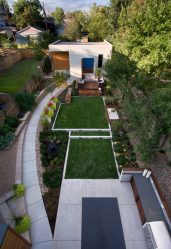 Pátio de design paisagístico moderno de uma casa privada (mais de 160 fotos). Como lindamente organizar e decorar suas próprias mãos