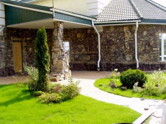 Pátio de design paisagístico moderno de uma casa privada (mais de 160 fotos). Como lindamente organizar e decorar suas próprias mãos