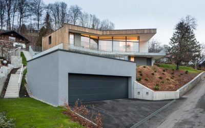 Casa de dois andares com garagem - Características do layout (mais de 180 fotos)