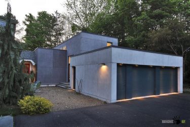 Casa de dois andares com garagem - Características do layout (mais de 180 fotos)