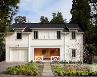 Casa de dois andares com garagem - Características do layout (mais de 180 fotos)