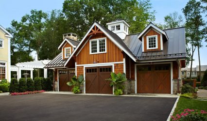 Casa de dois andares com garagem - Características do layout (mais de 180 fotos)